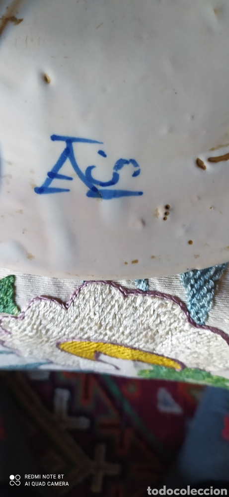 Antig&uuml;edades: Excelente plato S- XVIII - Foto 3