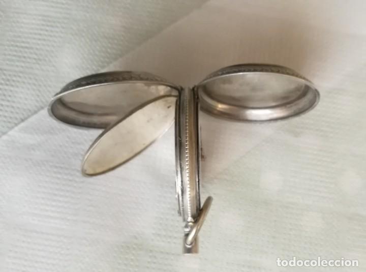 Antig&uuml;edades: Reloj de bolsillo plata - Foto 6