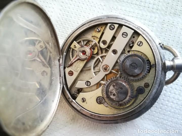 Antig&uuml;edades: Reloj de bolsillo plata - Foto 12