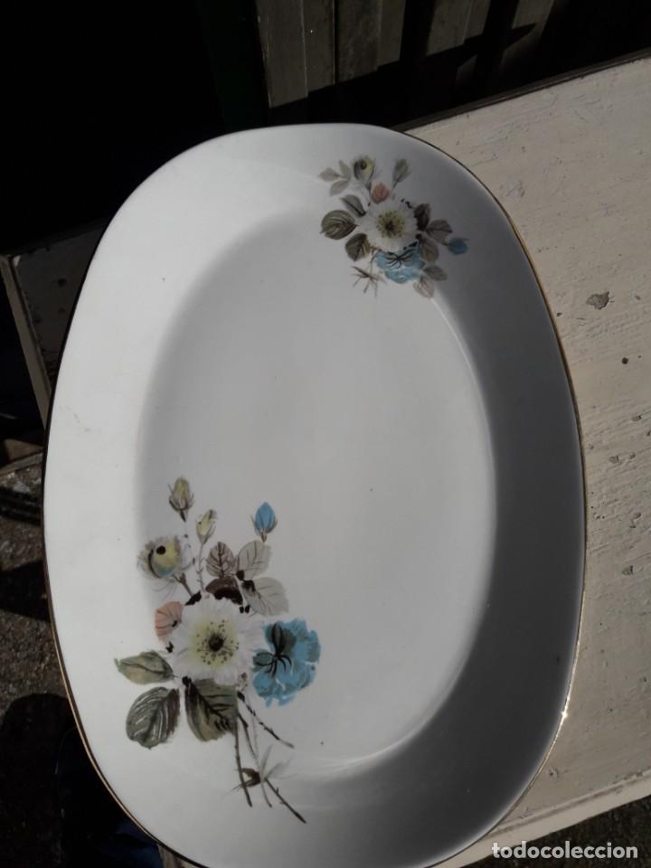 Antig&uuml;edades: Bandeja de china - Foto 2