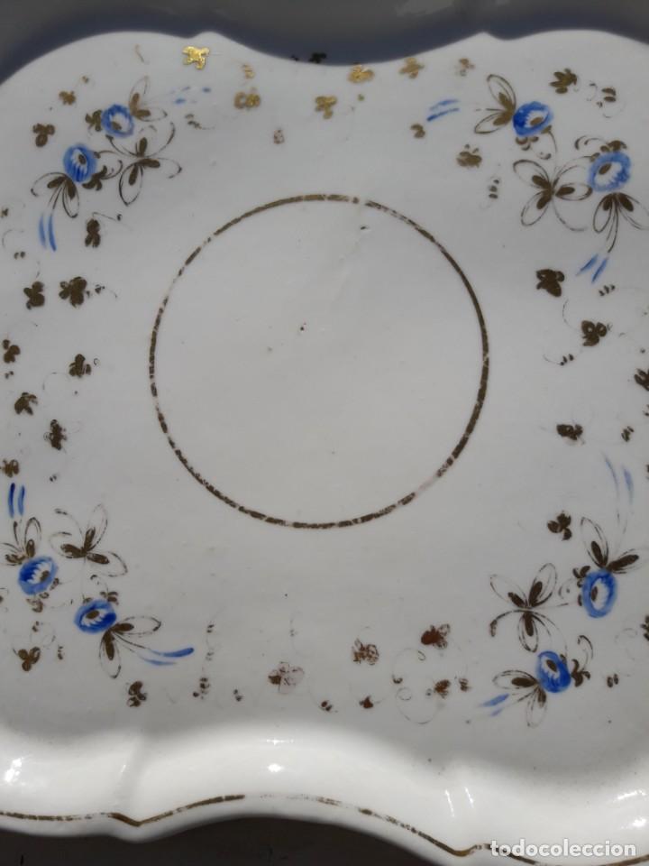 Antig&uuml;edades: Bandeja de porcelana - Foto 3