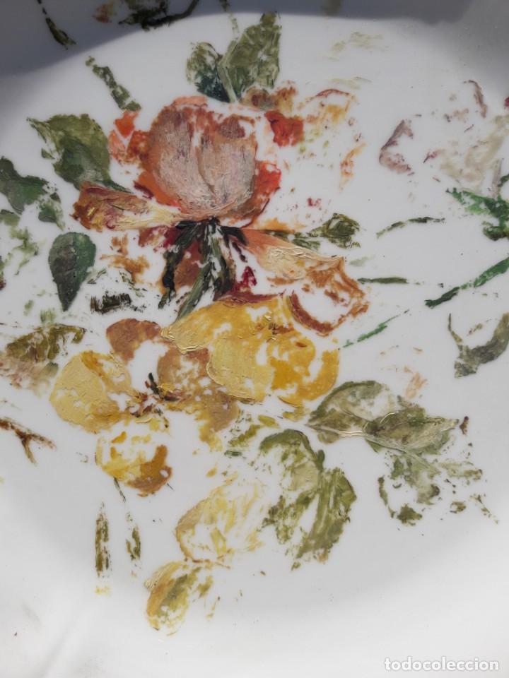 Antig&uuml;edades: Bandeja de Limoges - Foto 2