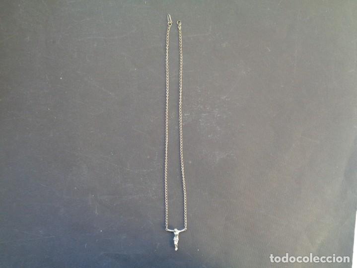 Antig&uuml;edades: CADENA CON CRISTO EN PLATA DE LEY - Foto 1