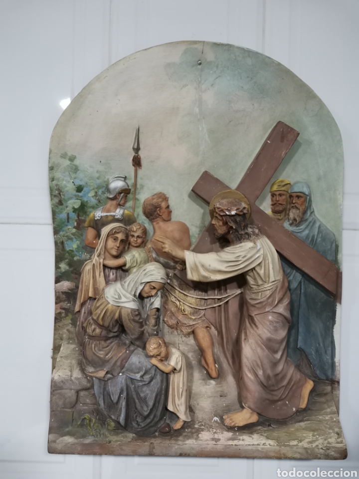 Antig&uuml;edades: Viacrucis VIII estaci&oacute;n - Foto 3