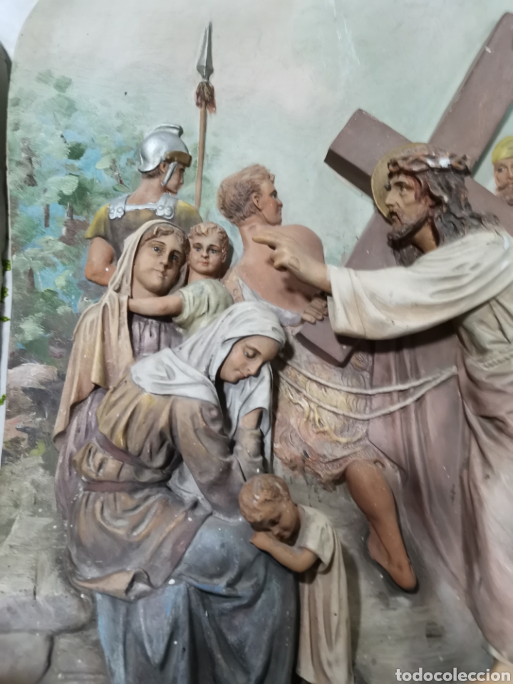 Antig&uuml;edades: Viacrucis VIII estaci&oacute;n - Foto 1