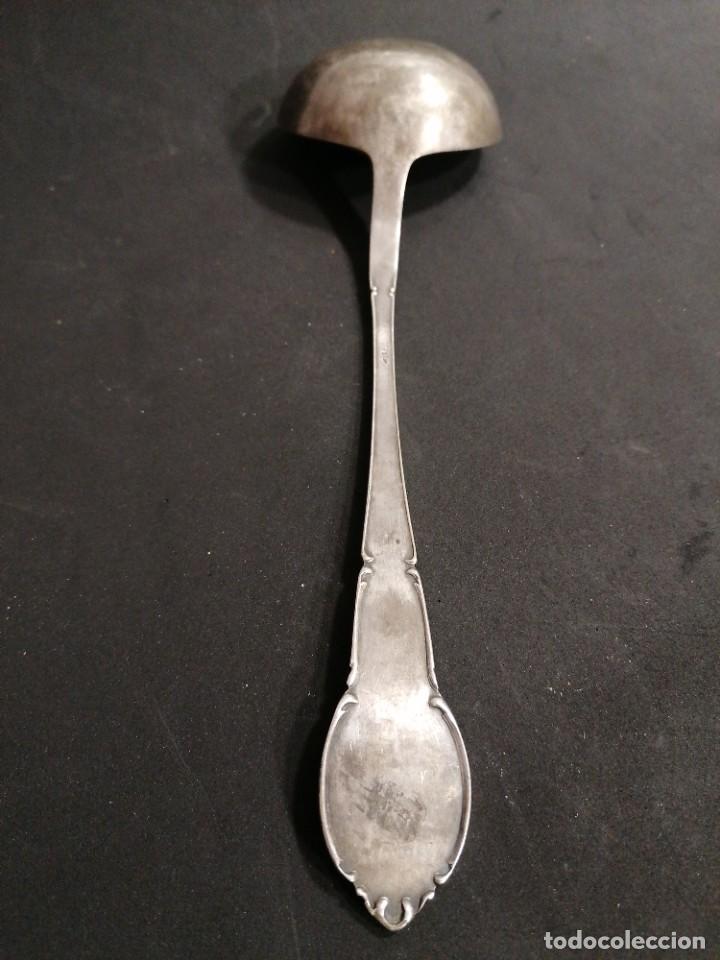 Antig&uuml;edades: Antiguo cuchar&oacute;n con ba&ntilde;o - Foto 2