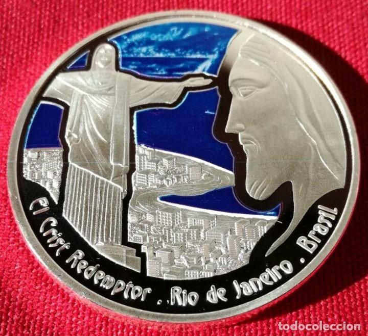 Antig&uuml;edades: MONEDA PLATEADA DE CRISTO REDENTOR - Foto 1