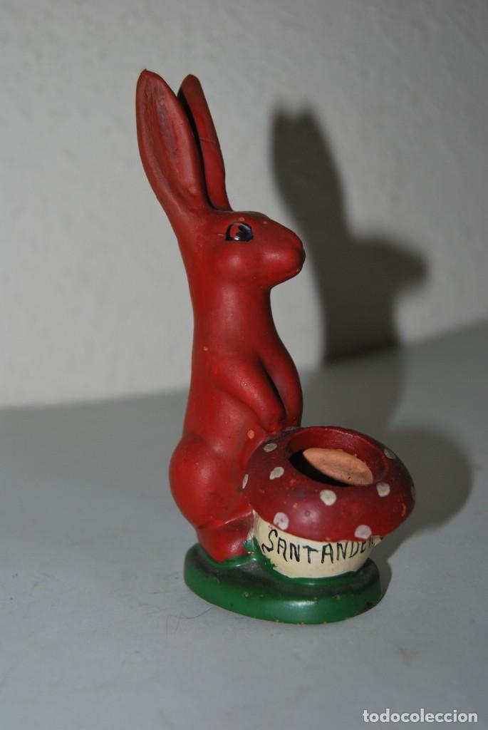 Antig&uuml;edades: CONEJO DE CER&Aacute;MICA - PALILLERO - SANTANDER - A&Ntilde;OS 40
