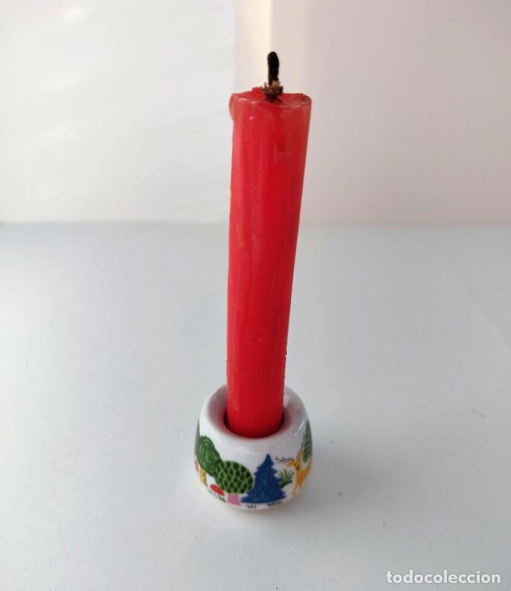 Antig&uuml;edades: Porta velas ceramica - Foto 2