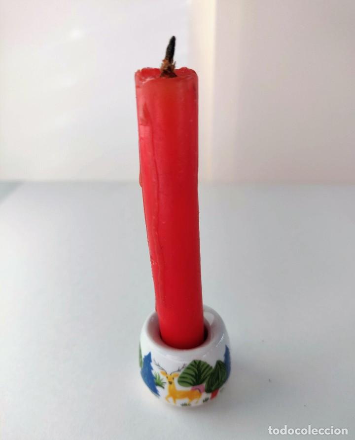 Antig&uuml;edades: Porta velas ceramica - Foto 3