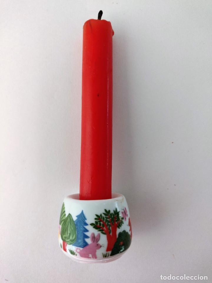Antig&uuml;edades: Porta velas ceramica - Foto 8
