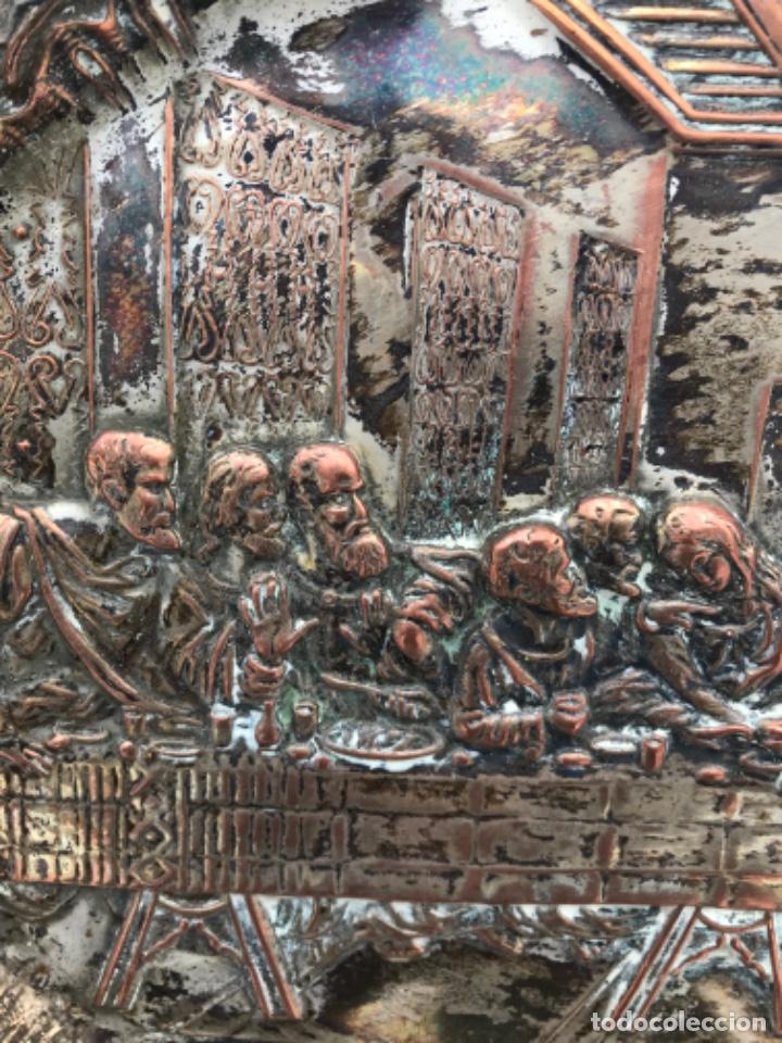 Antig&uuml;edades: Santa Cena( cobre) - Foto 3