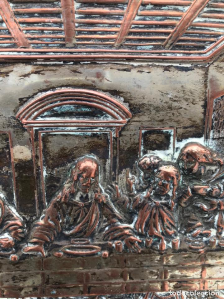Antig&uuml;edades: Santa Cena( cobre) - Foto 4