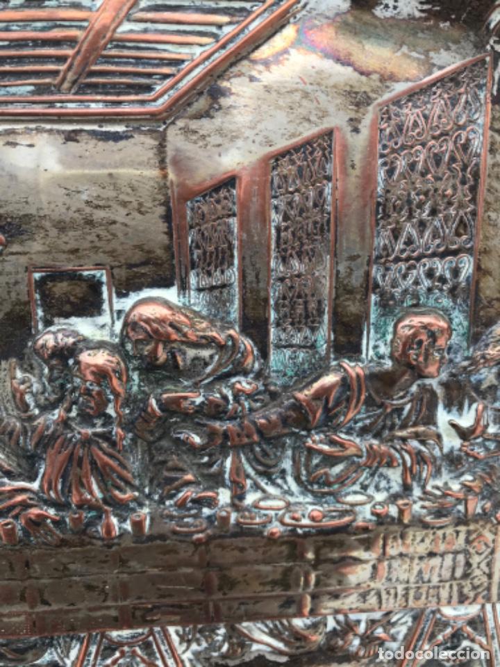 Antig&uuml;edades: Santa Cena( cobre) - Foto 5