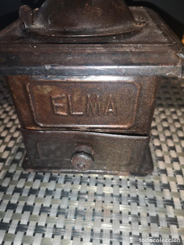 Antig&uuml;edades: Molinillo Elma de laton - Foto 2