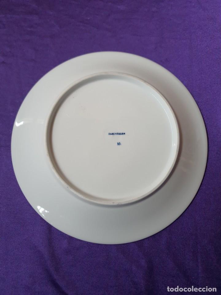 Antig&uuml;edades: PLATO SARGADELOS 27 centimetros - Foto 3