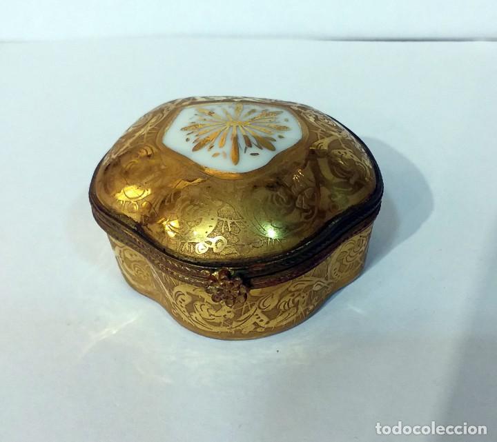 Antig&uuml;edades: Caja pastillero Sevres - Foto 7