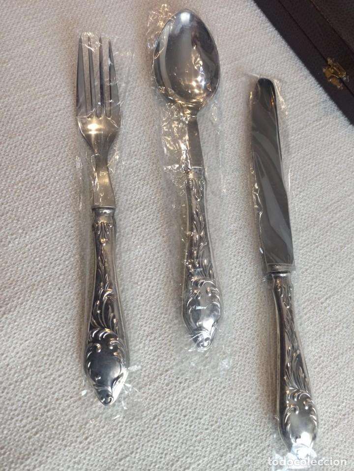 Antig&uuml;edades: CUBIERTOS ANTIGUOS PLATA SELLADA. - Foto 2