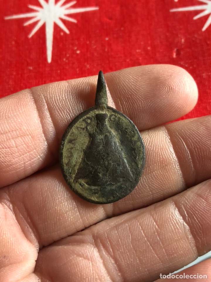 Antig&uuml;edades: Antigua medalla religiosa - Foto 2