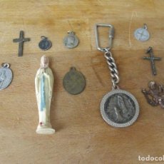 Antigüedades: LOTE DE FIGURAS RELIGIOSAS- LOTE 346. Lote 236054765