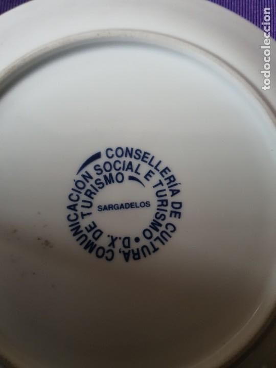 Antig&uuml;edades: PLATO CERAMICA SARGADELOS - Foto 4