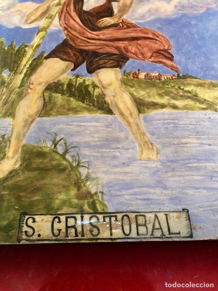 Antig&uuml;edades: Panel cer&aacute;mico S.CRISTOBAL - Foto 2