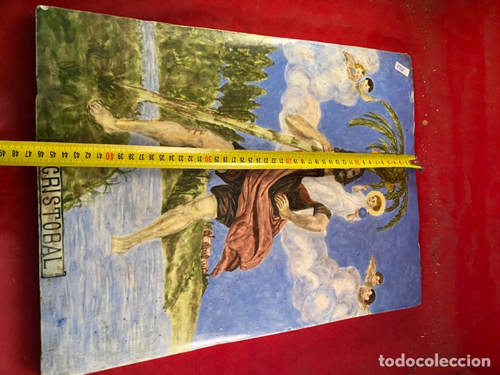 Antig&uuml;edades: Panel cer&aacute;mico S.CRISTOBAL - Foto 4