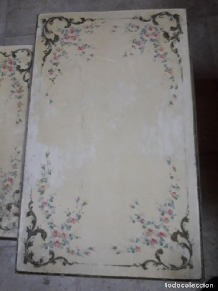 Antig&uuml;edades: Mesa pareja de embutir - Foto 5