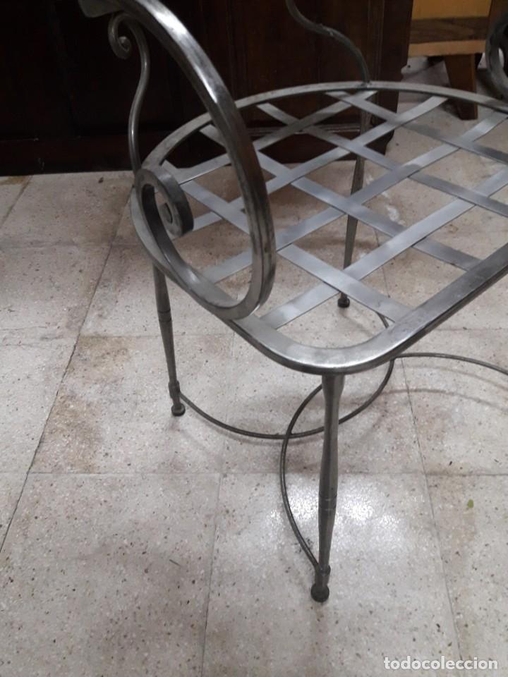 Antig&uuml;edades: Sillon fabricado en acero - Foto 4