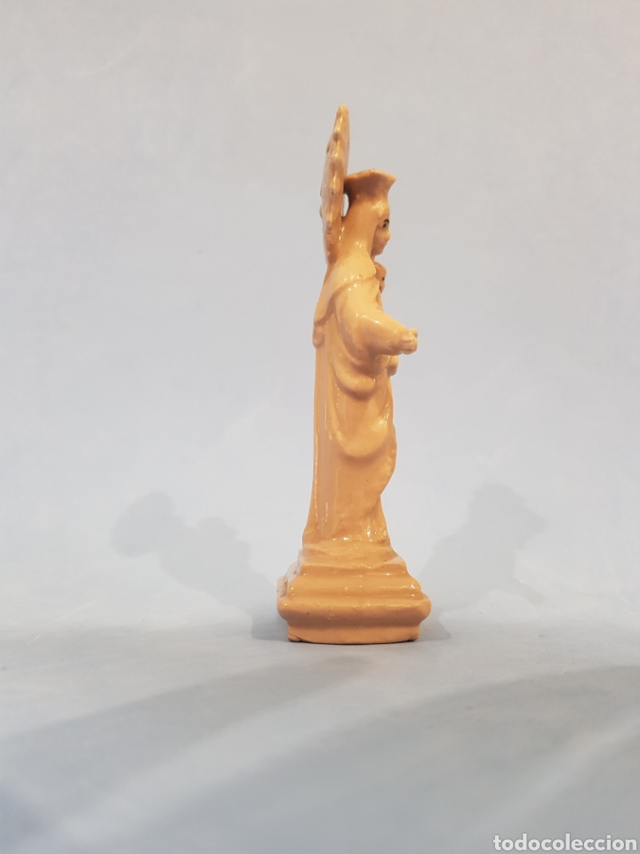 Antig&uuml;edades: Virgen del Carmen , biscuit - Foto 2