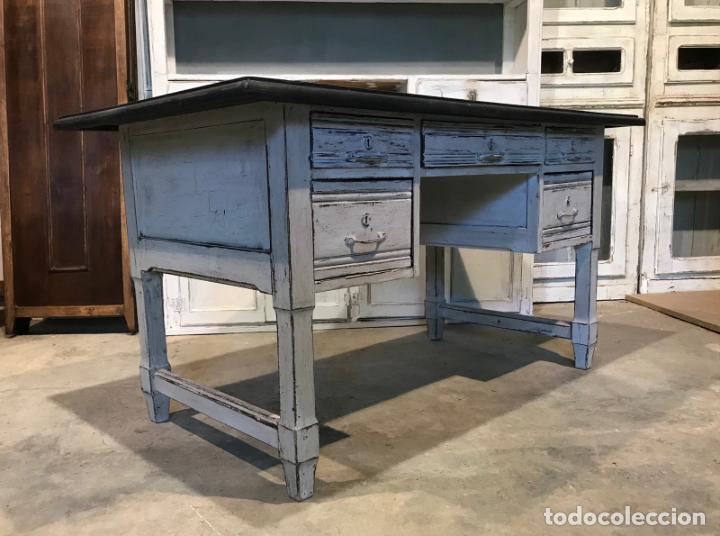 Antig&uuml;edades: Antiguo Escritorio Shabby - Foto 2