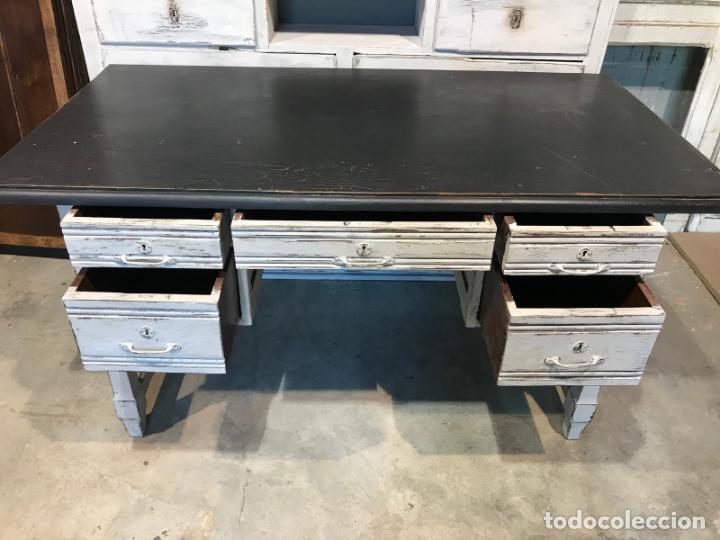 Antig&uuml;edades: Antiguo Escritorio Shabby - Foto 3