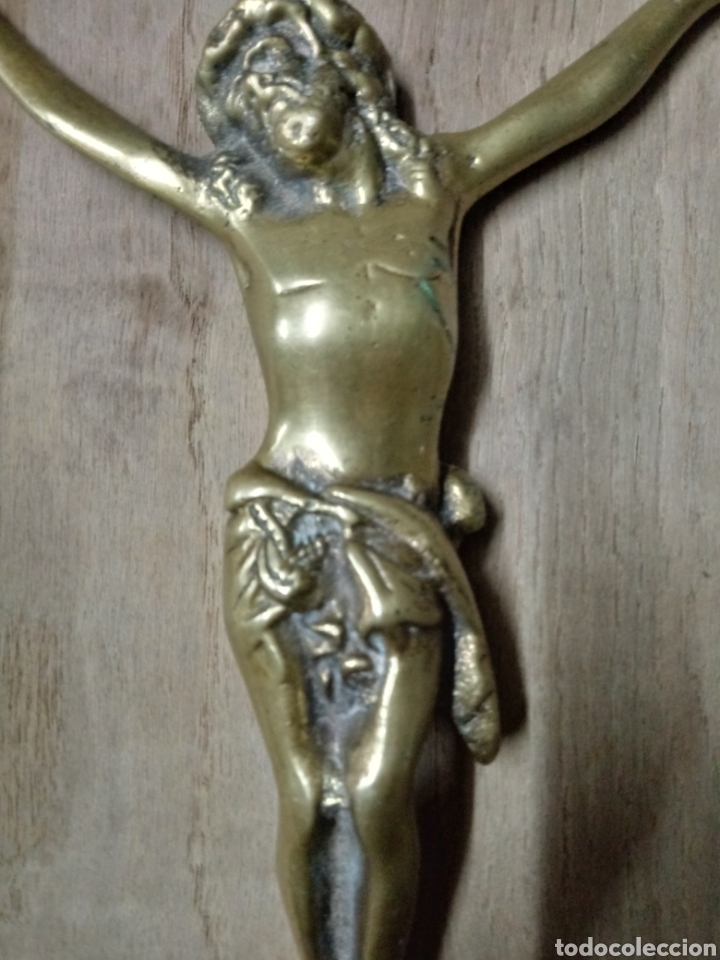 Antig&uuml;edades: Cristo de bronce - Foto 4