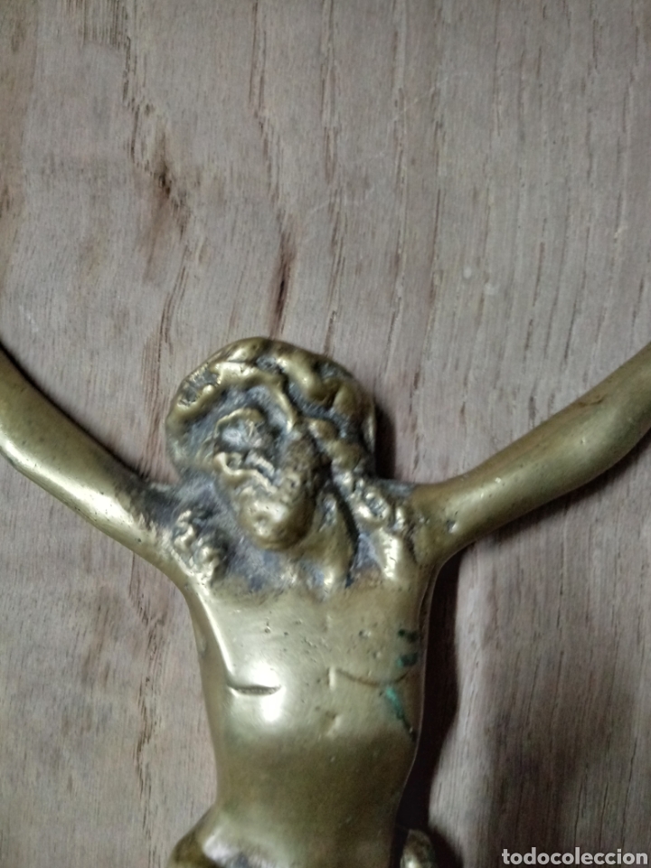 Antig&uuml;edades: Cristo de bronce - Foto 5