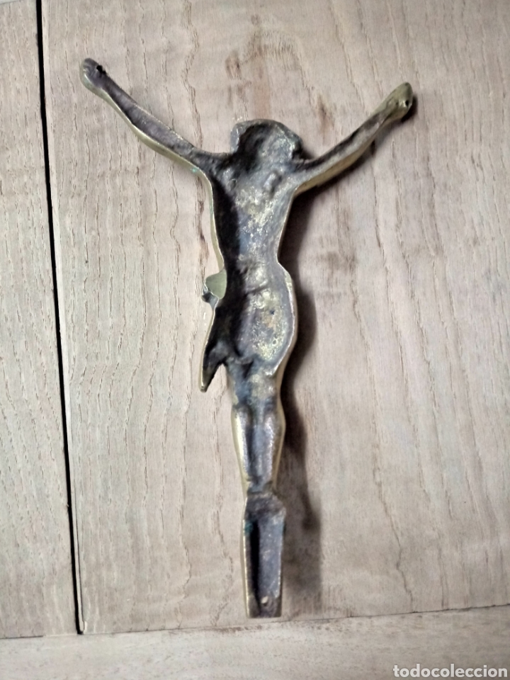 Antig&uuml;edades: Cristo de bronce - Foto 8