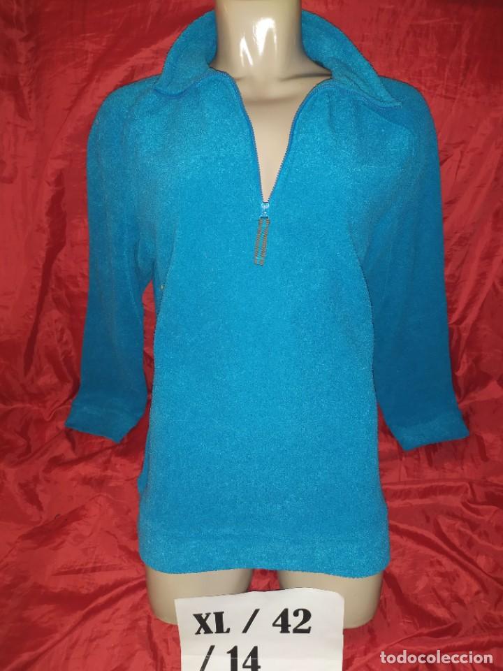 Antig&uuml;edades: Sudadera azul xl - Foto 1