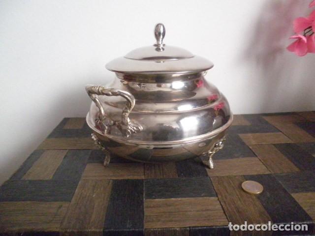 Antig&uuml;edades: Sopera plateada..... - Foto 3