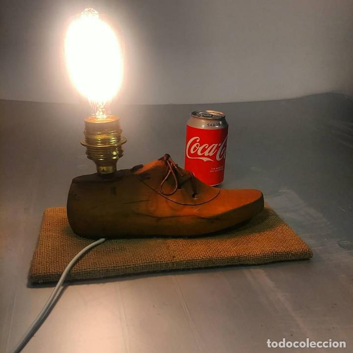 Antig&uuml;edades: L&aacute;mpara-horma zapato - Foto 1