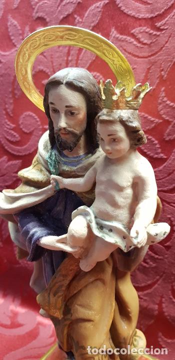 Antig&uuml;edades: SAN JOS&Eacute; CON NI&Ntilde;O REY - Foto 3