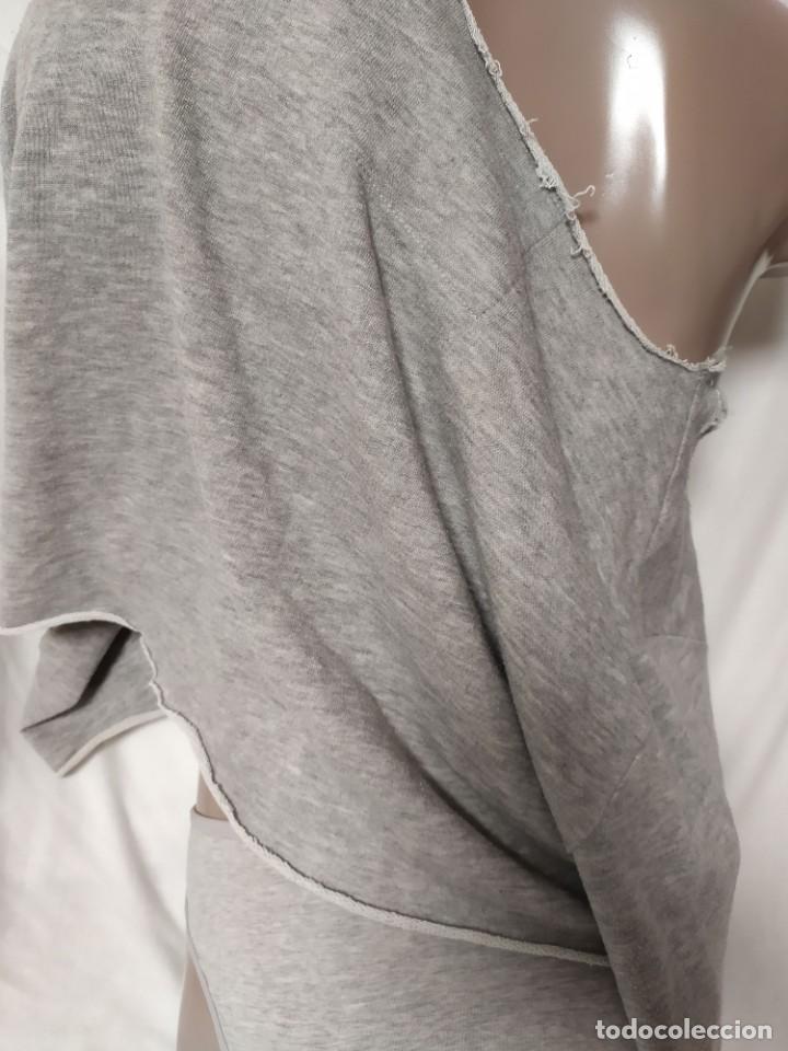 Antig&uuml;edades: Sudadera gris new brooklyin welcome rap pull bear Talla L - Foto 2