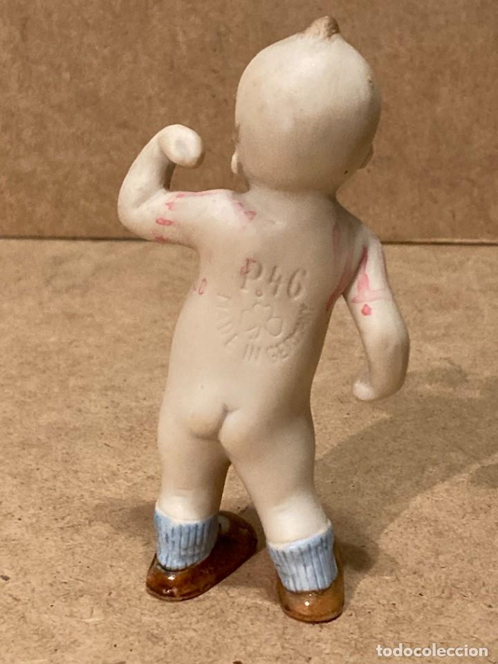 Antig&uuml;edades: Ni&ntilde;o de biscuit con marcas - Foto 5