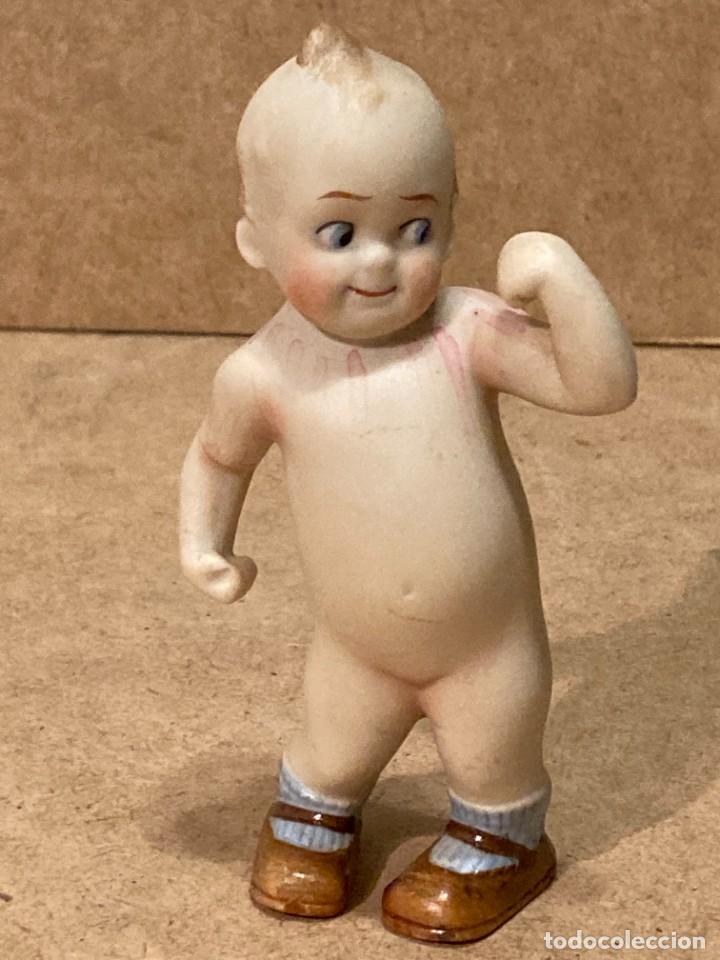 Antig&uuml;edades: Ni&ntilde;o de biscuit con marcas - Foto 8