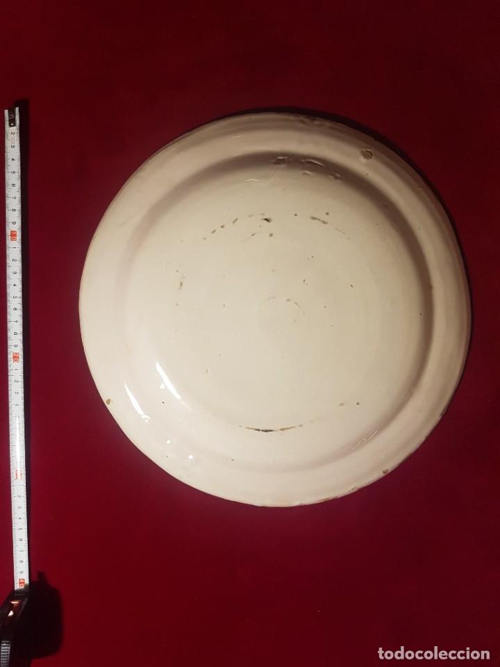 Antig&uuml;edades: Gran plato de Alcora - Foto 2