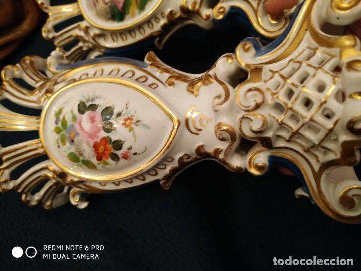 Antig&uuml;edades: JARRONES ISABELINOS SIGLO XIX - Foto 3