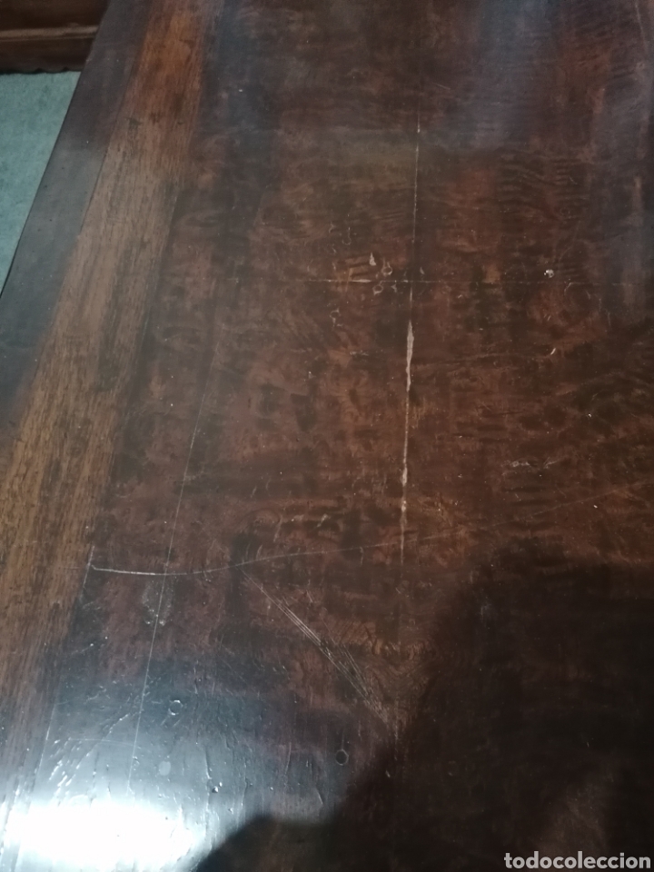 Antig&uuml;edades: Mesa de centro con cajones - Foto 8