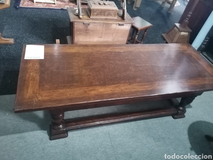 Antig&uuml;edades: Mesa de centro con cajones - Foto 10