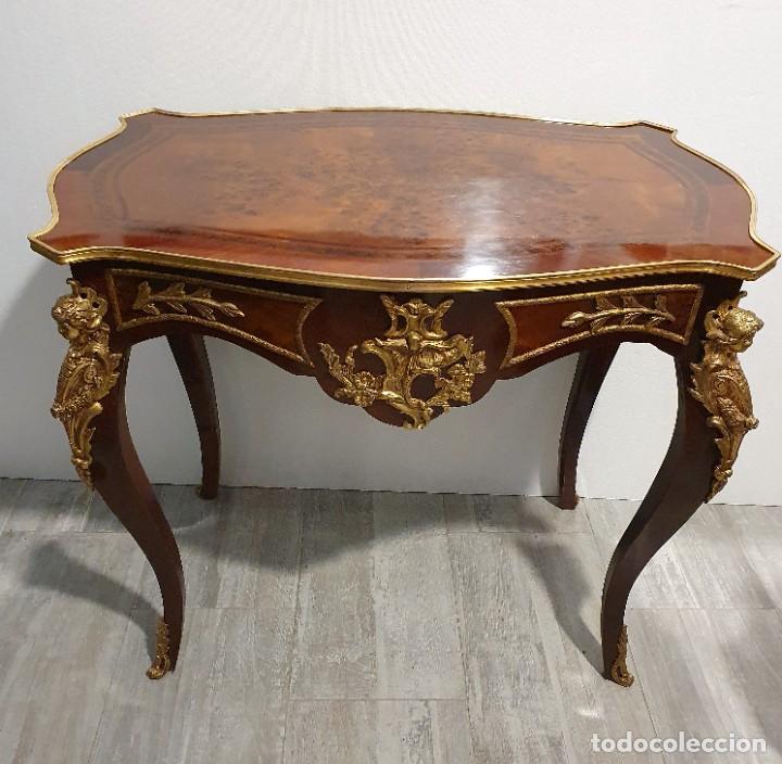 Antig&uuml;edades: MESA AUXILIAR ESTILO NAPOLEON - Foto 1