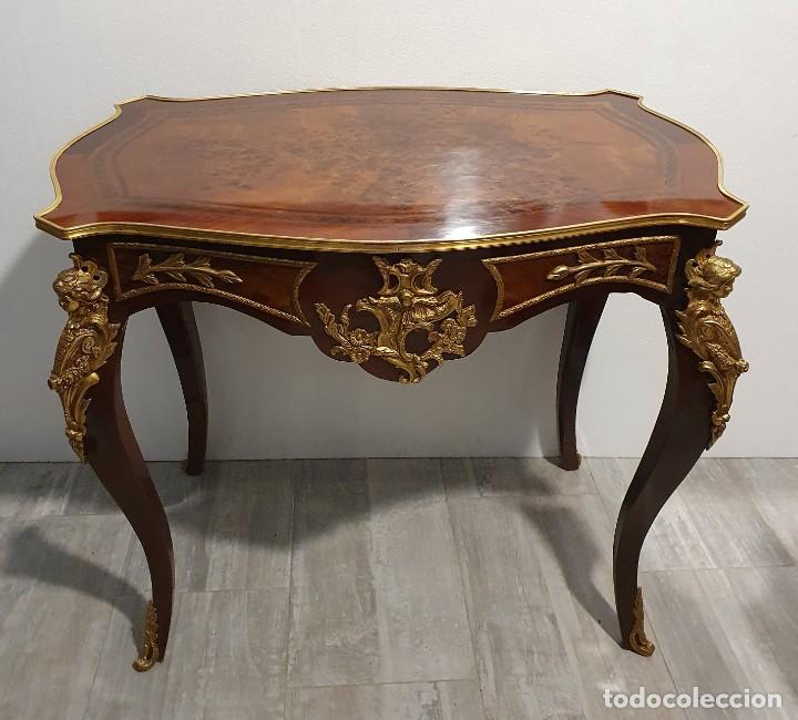 Antig&uuml;edades: MESA AUXILIAR ESTILO NAPOLEON - Foto 2