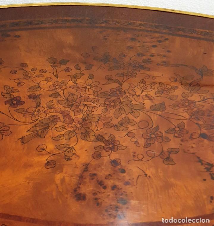Antig&uuml;edades: MESA AUXILIAR ESTILO NAPOLEON - Foto 5