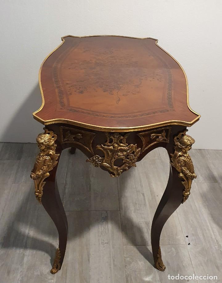 Antig&uuml;edades: MESA AUXILIAR ESTILO NAPOLEON - Foto 6